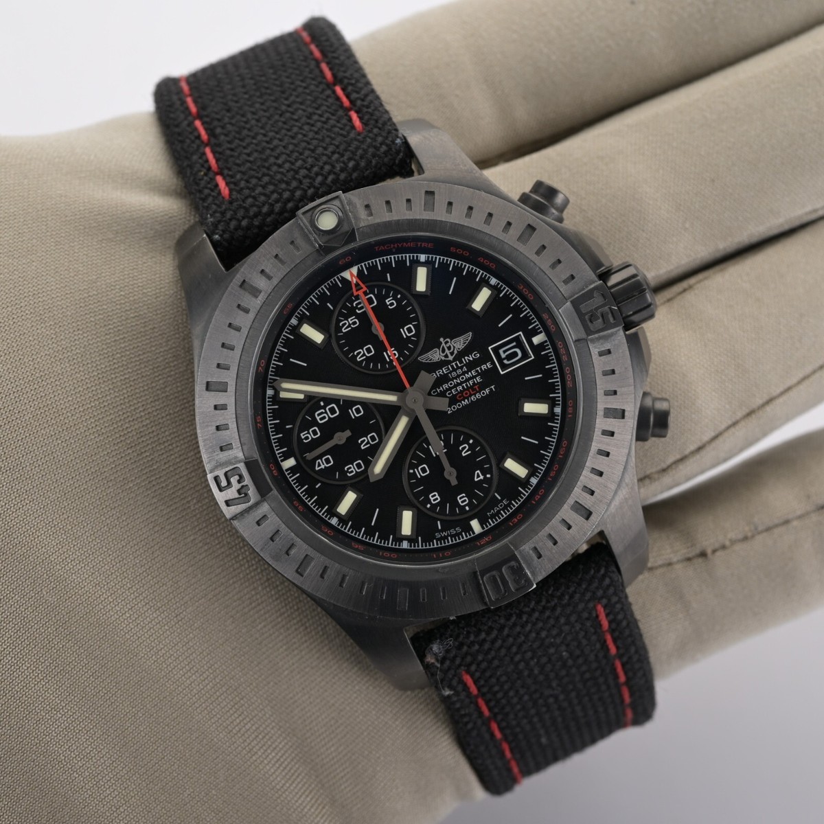 Breitling Colt Chrono 44 M13388 Limited Edition PVD Black
