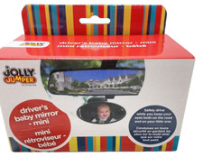 Jolly Jumper Suction Mount Drivers Mini Baby Mirror - Brand New
