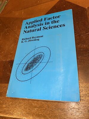 Applied Factor Analysis in the Natural Sciences, Richard A. Reyment, K. G. Jvres