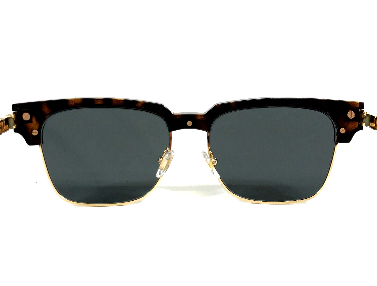 Versace Sunglasses MOD.4447 108/87 Tortoise Gold Square Frames with Gray Lenses thumbnail 9