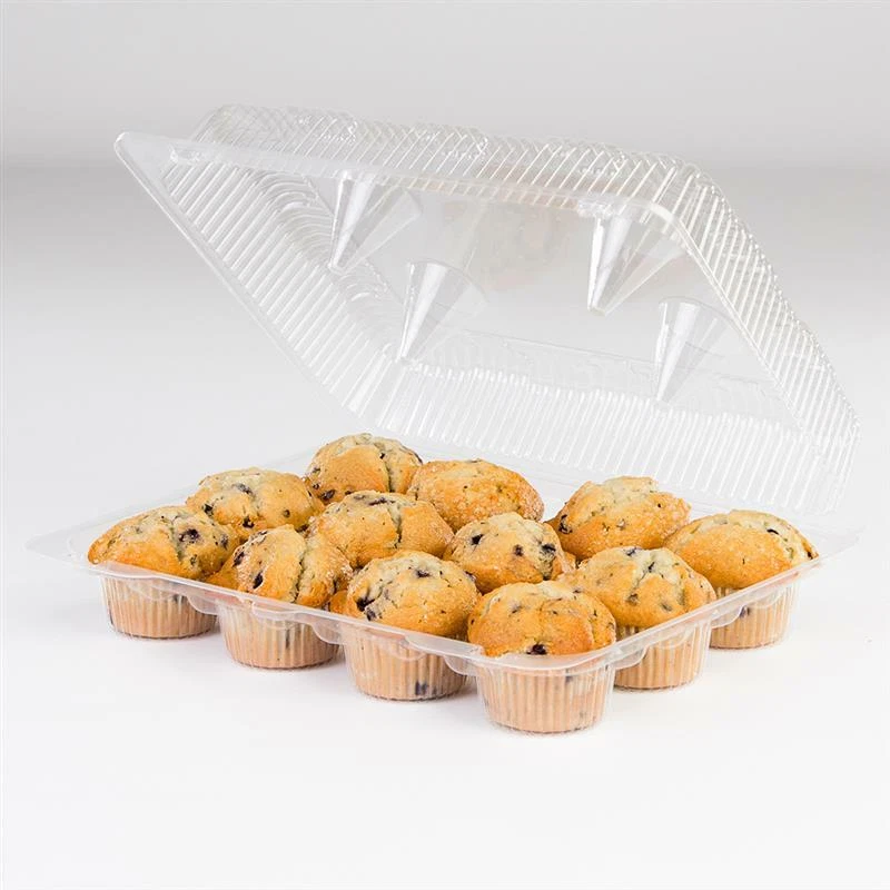 DFI 1 Dozen Cupcake Container (12 Compartment), 100 Count