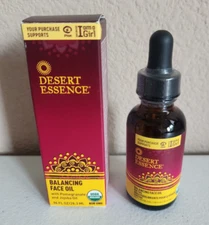 Desert Essence Balancing Face Oil 0.96 fl oz with Pomegranate & Jojoba Oil