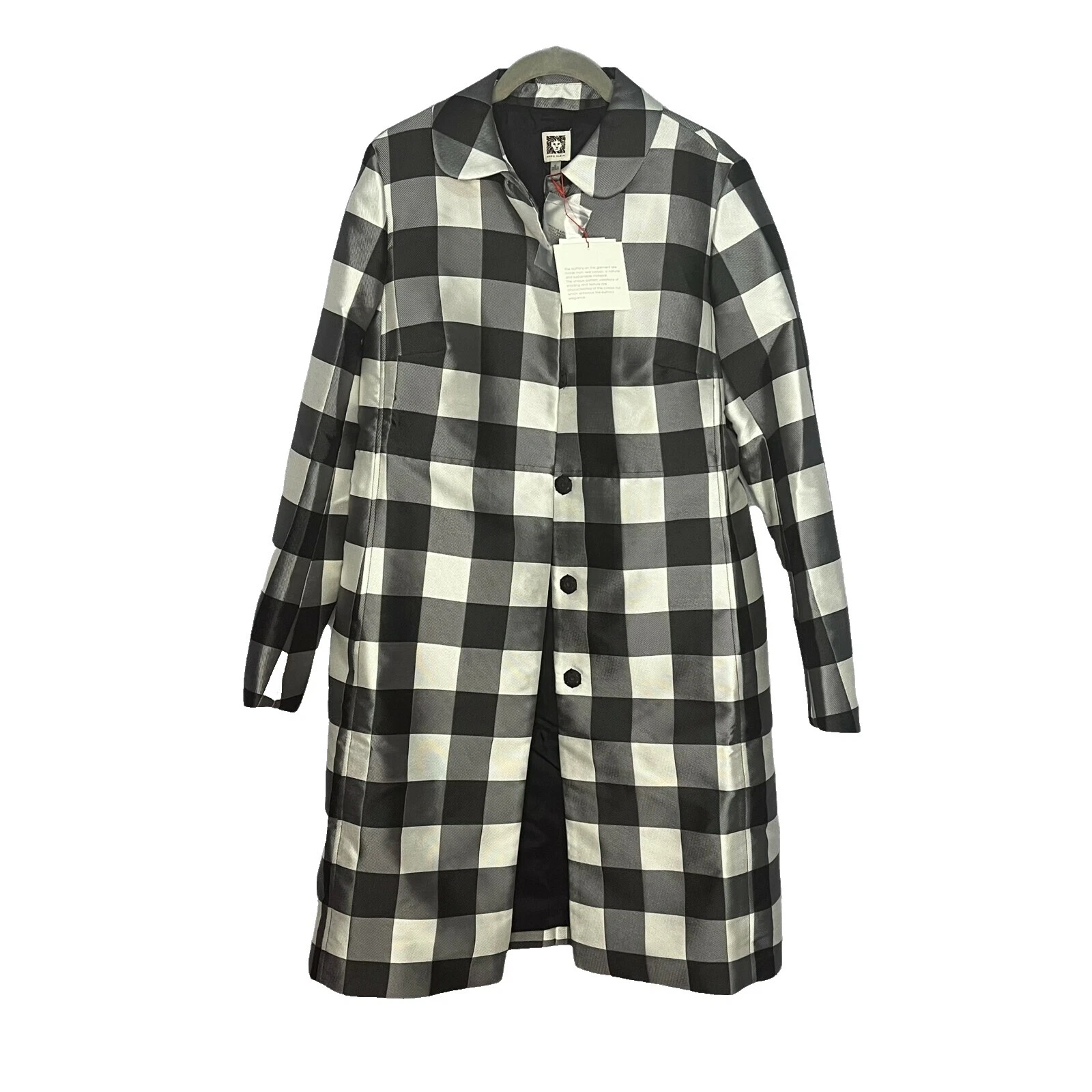 Anne Klein Black Checked Coats, Jackets & Vests for Women