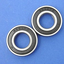 2 St&uuml;ck 6003 2RS / 17 x 35 x 10 mm Kugellager, Rillenkugellager