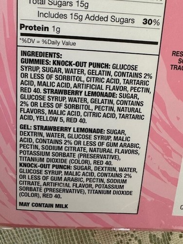 Valentine's Juicy Drop Gummi Herz Box - 4,02 oz Chewy Gummies saures Gel EXP 03/25 - Bild 5 von 6