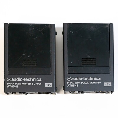 audio technica ファントムパワーサプライ AT8541 Audio Technica AT8541 Microphone Phantom Power Supply 48V