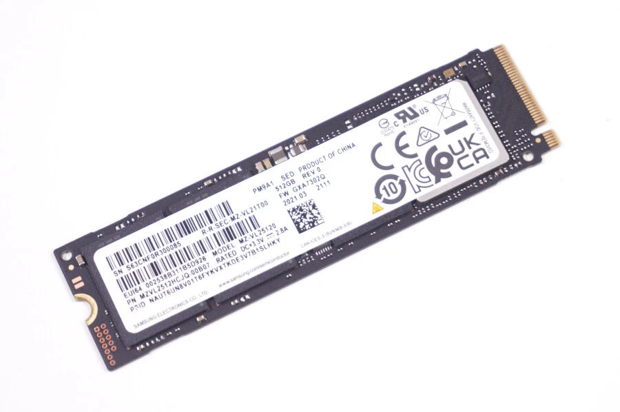 M17436-001 Hp 512G BM.2 2280 PCIe-4x4 NVMe SSD Drive 15-FA0031DX 