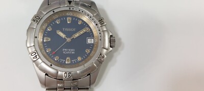 Tissot PR100 Ref. P363 / 463 Vintage Herrenuhr Quarz Diver (Batterie) 38mm