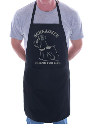 Schnauzer Hundeliebhaber Geschenk BBQ Kochen lustige Neuheit Schürze