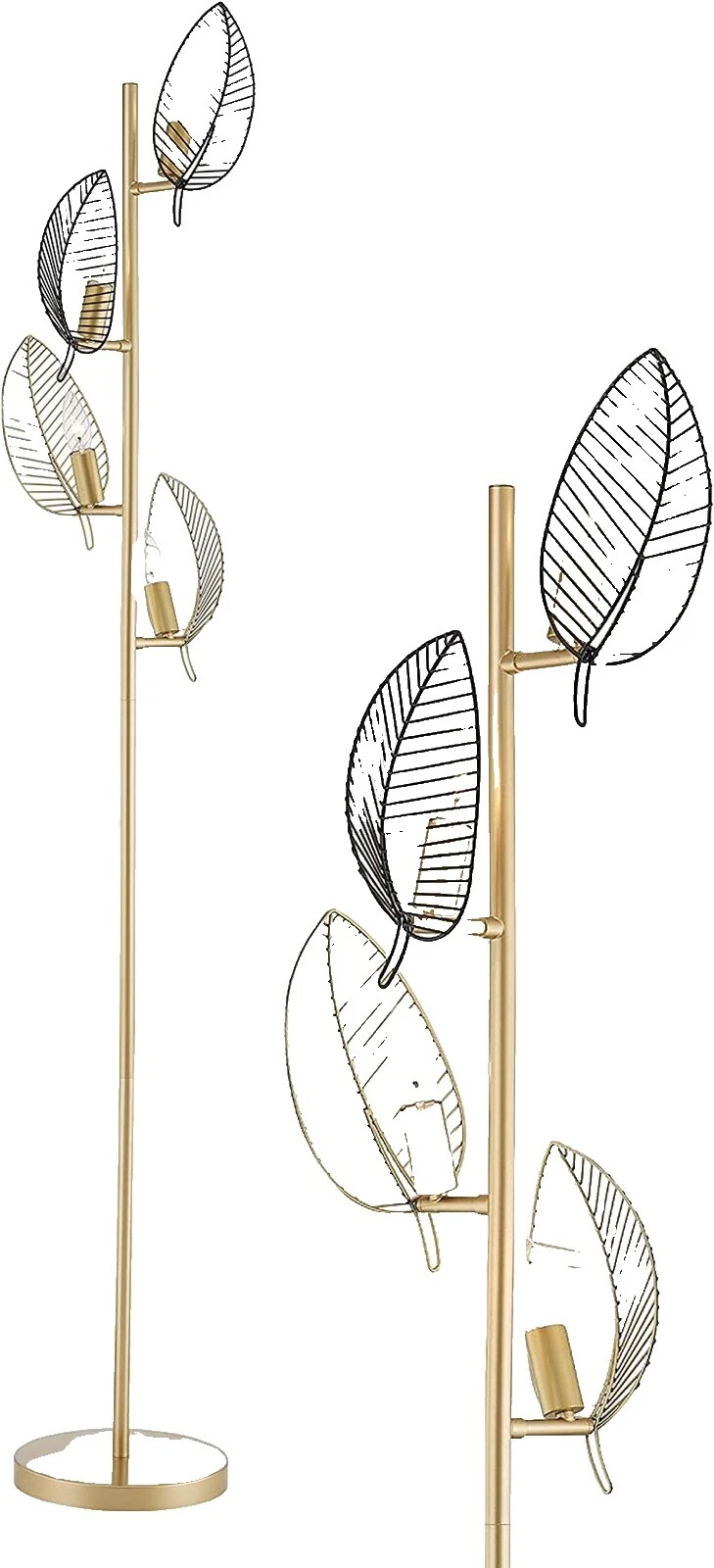 Lámparas de árbol con cable de acero inoxidable