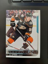 2018-19 Upper Deck Hockey Card Sam Steel Young Gun Rookie #487