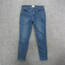 Nicole Miller Jeans Women's 8 Blue Light Wash High Rise Skinny Jeans