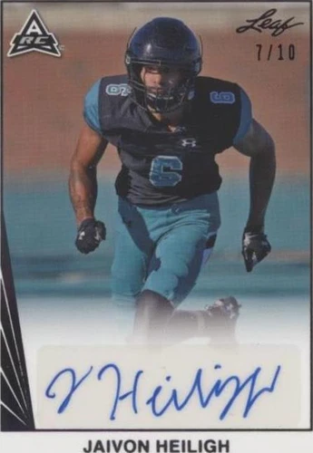 2021 Leaf Memories Jaivon Heiligh #BA-JH3