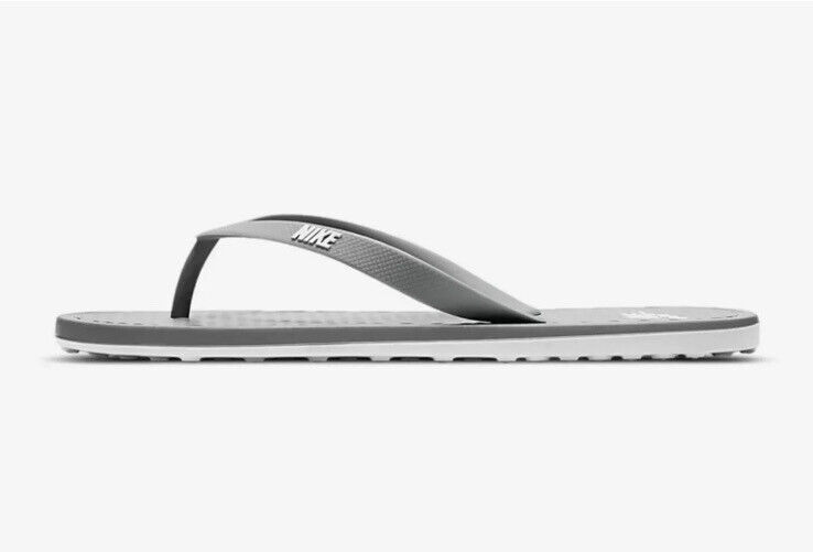 Mens Size 6M 7W OnDeck Flip Flops Sandal Slides Grey White CU3958 003 NWB | eBay