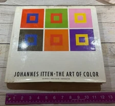 1967 Johannes Itten The Art of Color 4th Printing Ex Libris Lee Coblentz Artist