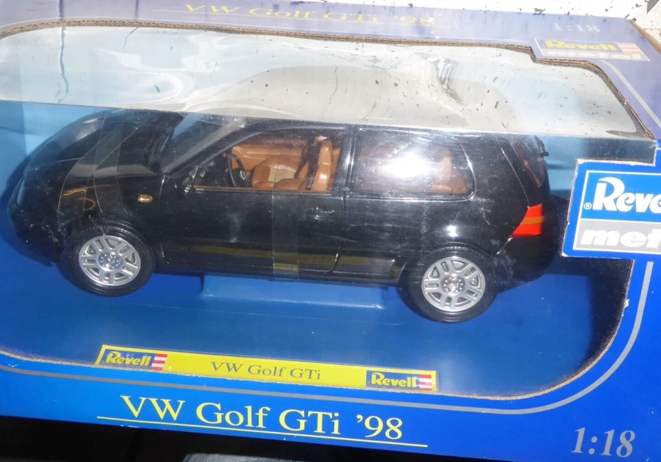 Revell 08987, 1/18 VW Golf Gti 1998 3-türig neuwertig IN Conf. Orig. , Raro - Immagine 3 di 4