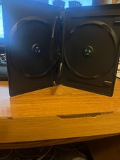 Lot 18 of Standard Blk DVD 4-disc Replacement Case 14mm movie Storage Shell Case