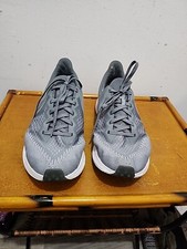 NIKE AIR ZOOM WINFLO 6 Mens Athletic Sneakers Grey Color Size 12 Lace Up Gray