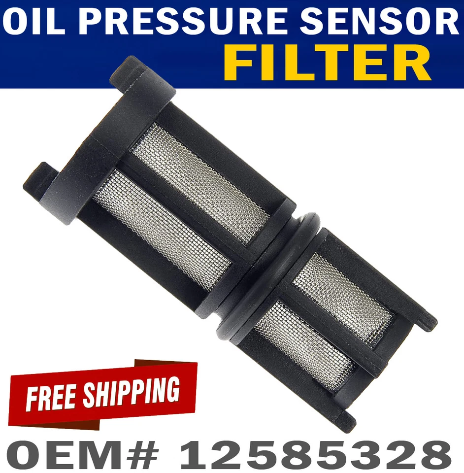 Oil Pressure Sensor Switch Filter for Suburban Escalade Yukon Sierra Silverado - Image 2 of 4
