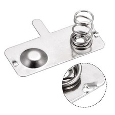 Battery Spring Plate AA Battery Contact Nickel Plate 28mmx12mm for DIY 20 Pcs