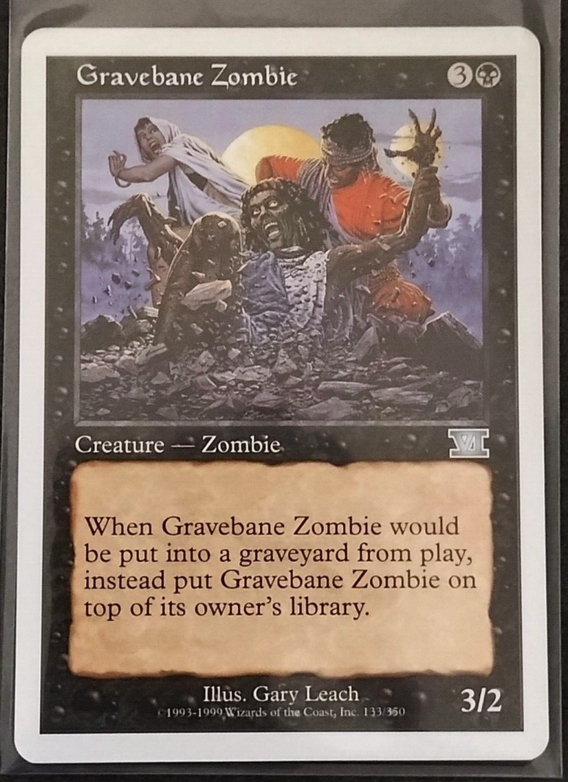 Gravebane Zombie - Classic Sixth Edition - Uncommon - 133 | eBay