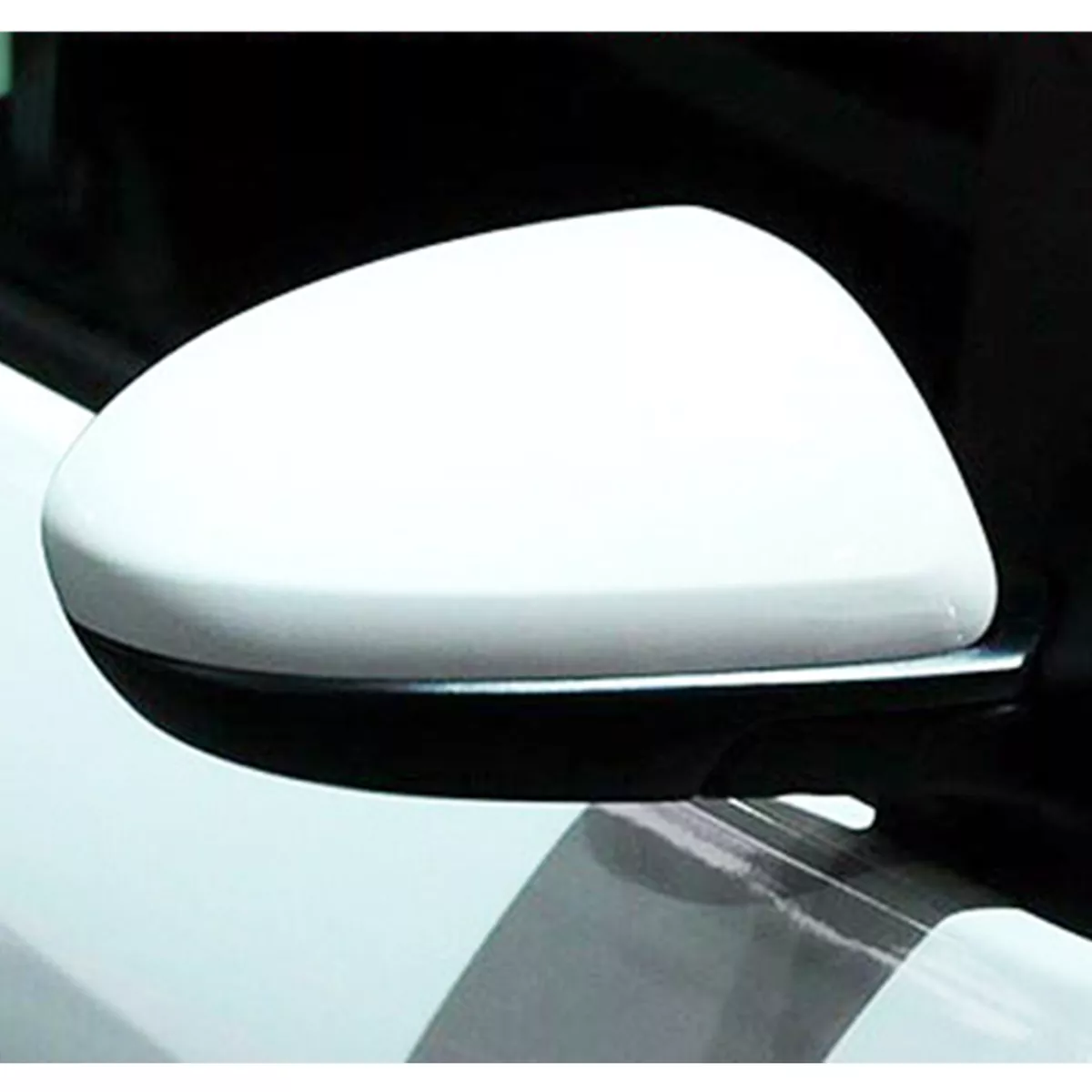 Fits 2010 2013 Mazda 3 Mirror Cover Cap No Signal Pure White Passenger Right