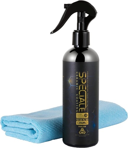 10 oz, Ceramic Spray Coating for Cars, High Gloss Hydrophobic Paint Protection,