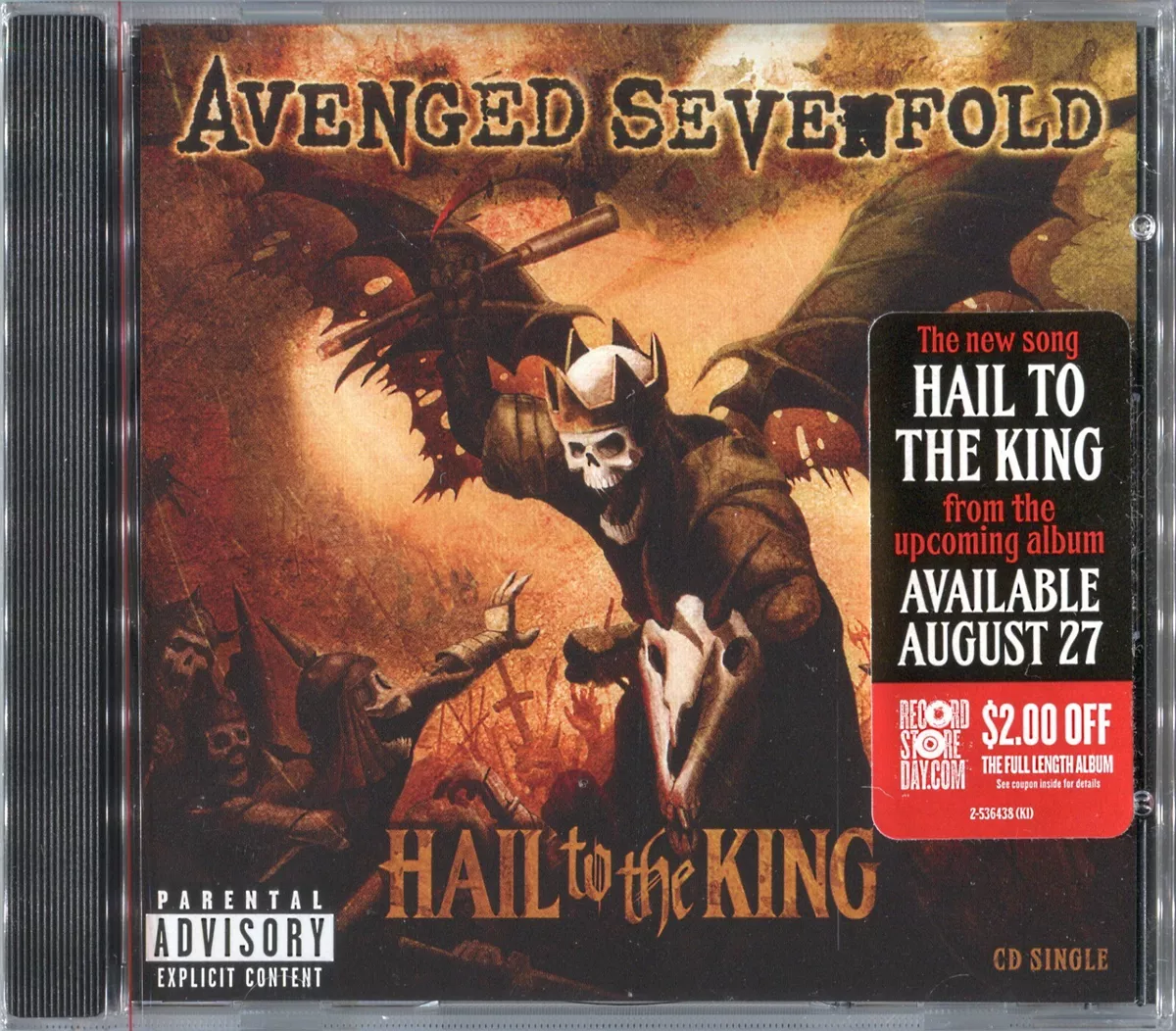 Avenged Sevenfold - Nightmare (Explicit) - CD 