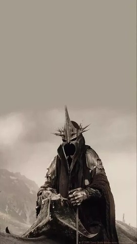 Nazgul Witch King Lord Of The Rings Helmet Mask Hand forge Steel Best Armor - Picture 5 of 8