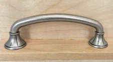 Top Knobs M965 Lund 4" cc Handle Cabinet Pull Edwardian Antique Pewter Hardware