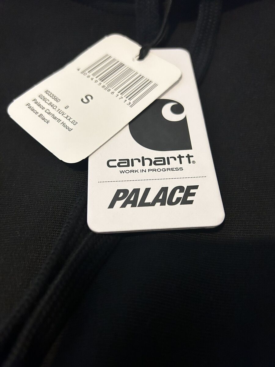 Palace Carhartt WIP Hood Black Size Small Work in Progress Palace Carhartt WIP Hood Black Size Small Work in Progress