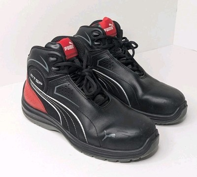 Puma Safety Touring Mid Safety Toe Boots, Black, Mens