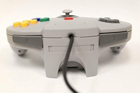 Nintendo N64 USB Controller Gray By Mars Devices Grey Gamepad