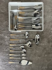 Solingen Hoogosil Edelstahl 18/10 Besteck Set 59 Teilig 6 Personen Rostfrei