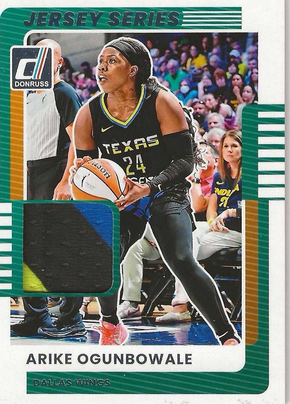 2024 WNBA Donruss Arike Ogunbowale (3) Color Jersey