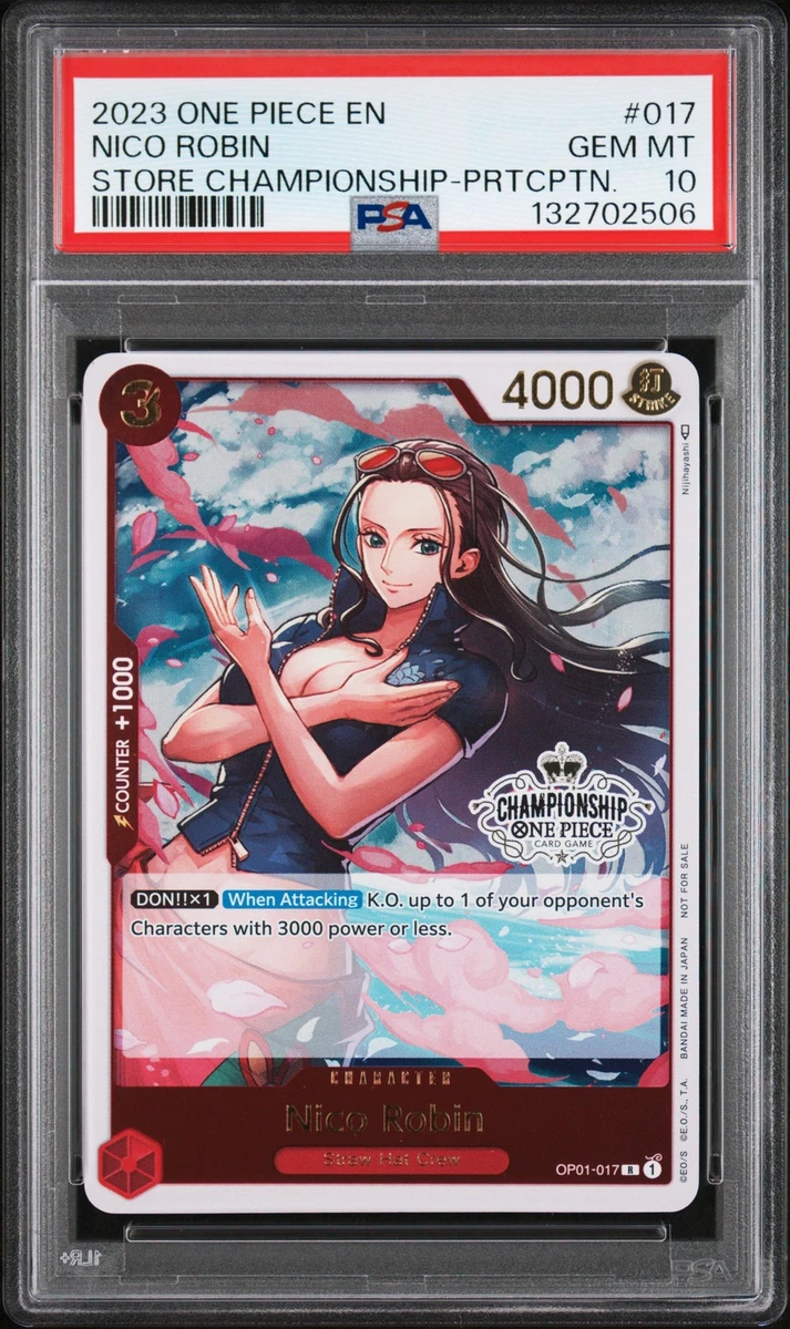 Nico Robin OP01-017 One Piece Promotion Cards for sale | eBay