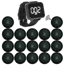 Wireless Pager Machine Restaurant Waiter Call Number System