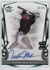 2023 Leaf Trinity Green 25/25 Wade Meckler #BA-WM1 Auto 08z4