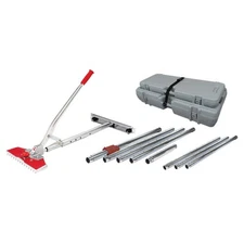 ROBERTS 10-237V Carpet Stretcher Kit,14"to38'L,Aluminum 43Z124