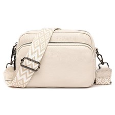 Small Crossbody Bags for Women, Genuine Leather Shoulder Bag with Adjustable ...