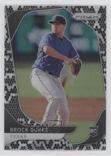 2020 Panini Prizm Tier II Snakeskin Prizm 21/50 Brock Burke #195 0a4s