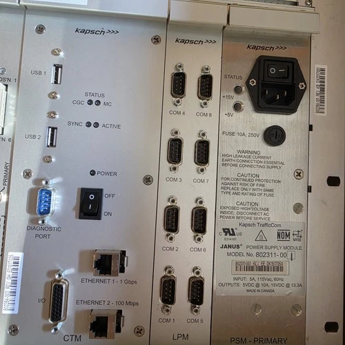 802260-101 Kapsch JANUS MPR2.3 Toll Reader MRFM-S Dual Controllers NOS image 7