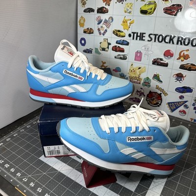 Reebok Classic Leather 'Radiant Aqua Red' IG2988 NEW IN BOX PLZ READ & SEE PICS 