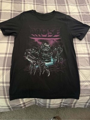 Rare! Muse Tour shirt Short Sleeve Full Size S to 5XL BOT_393