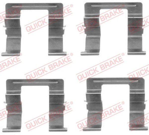 ZubehöRsatz Scheibenbremsbelag Quick Brake 109-1605 FüR Mazda GG Station Wagon-image