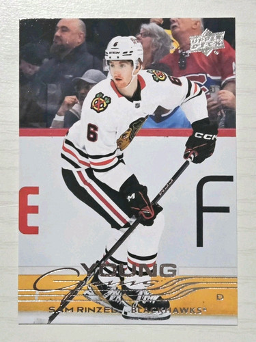 2025-26 Upper Deck Young Guns Sam Rinzel #248 rookie card