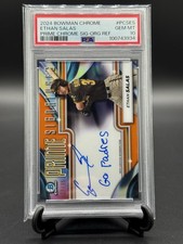 2024 Bowman Chrome Prime Chrome Signatures Org Ref Ethan Salas GEM MT 10 - 22/25