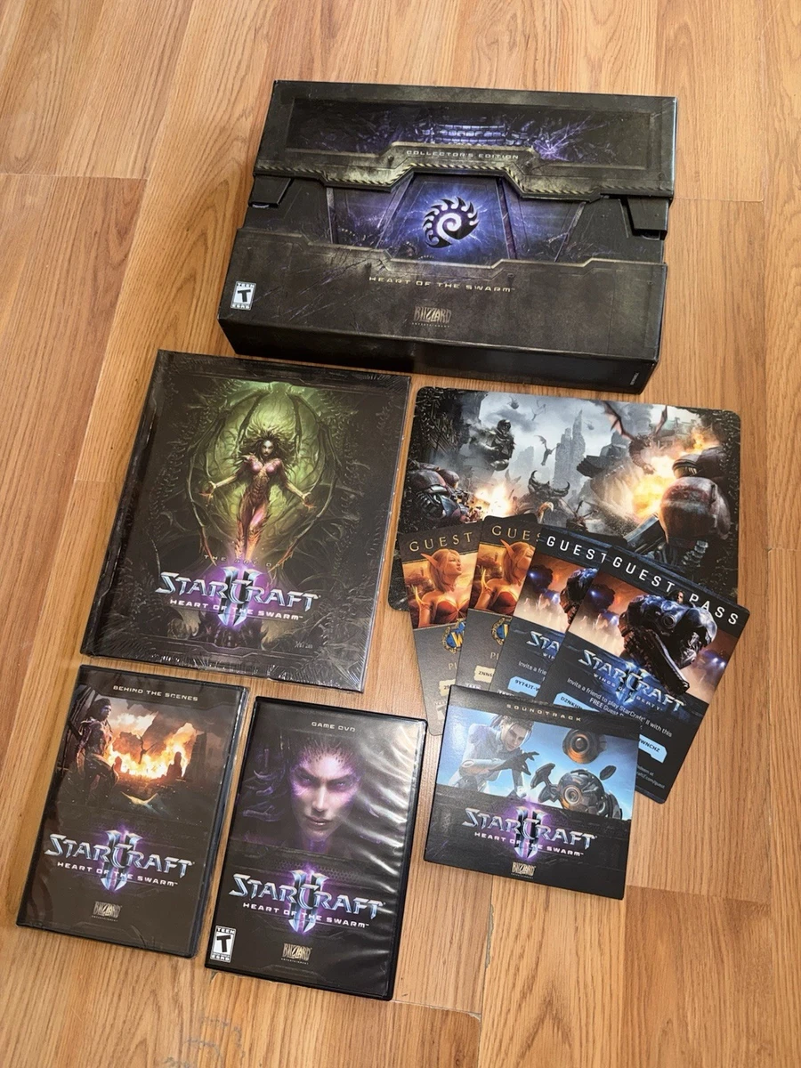 starcraft 2 heart of the swarm collectors edition products for