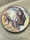 1916-S Buffalo Nickel, Tough This Nice, Gem AU/UNC +W/ Die Cud Toned Better Date