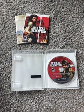 Red Dead Redemption PS3 Complete CIB Tested Clean Disc w/ Map